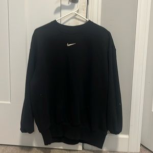 Black nike crew neck